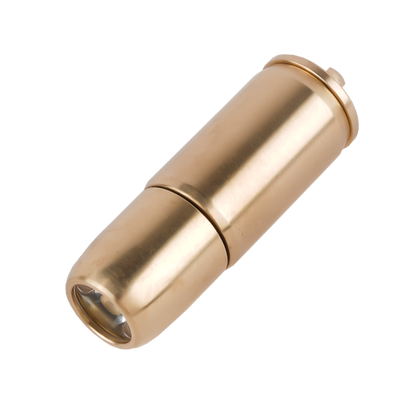 Lampe de poche de clé PoleShine - 130 lumens | 3 modes | Rechargeable | Alliage de titane | Étanche | Élégant EDC essentiel | ZD101