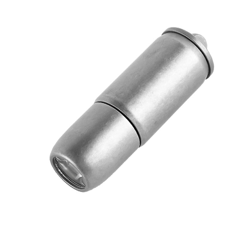 Lampe de poche de clé PoleShine - 130 lumens | 3 modes | Rechargeable | Alliage de titane | Étanche | Élégant EDC essentiel | ZD101