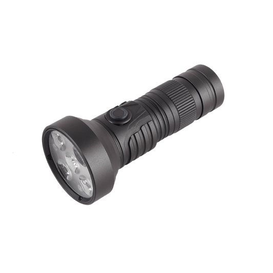 PoleShine Pocket Flashlight 2000 Lumens |5 Modes | Red Light|Tactical Strobe|Practical EDC|DT901