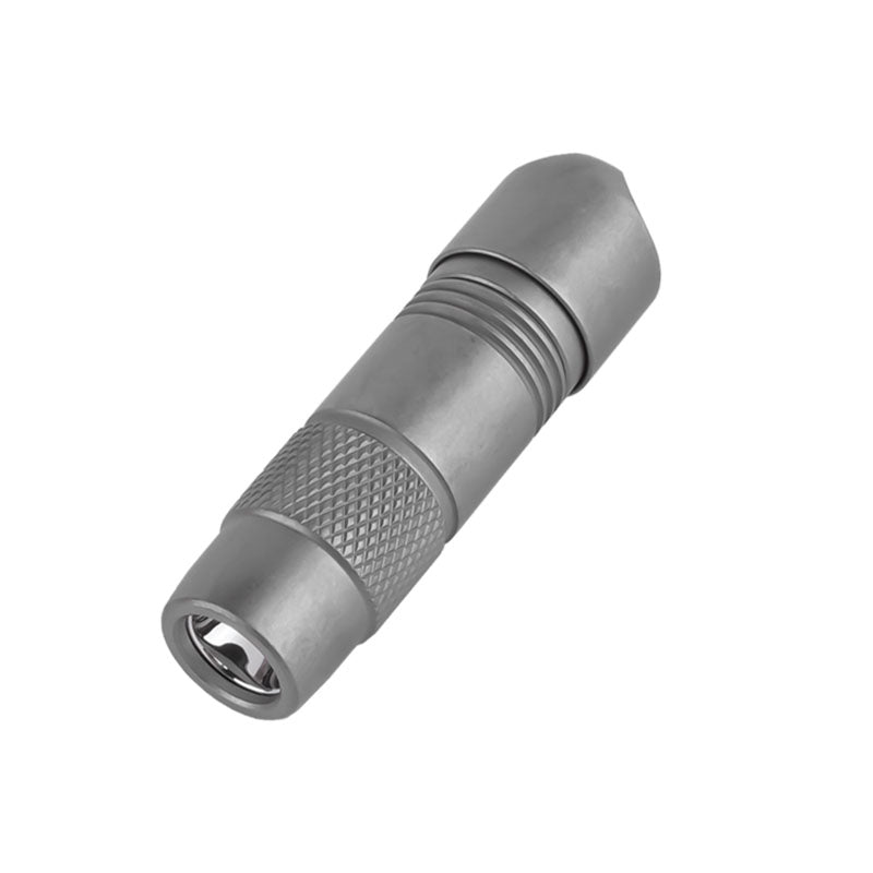 Lampe de poche Mini PoleShine - 160 lumens | 3 modes | Stroboscope | Étanchéité IPX6 | Rechargeable | Alliage de titane | Base magnétique | MN103