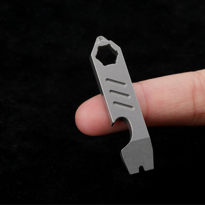 Poleshine Titanium Alloy Mini Crowbar