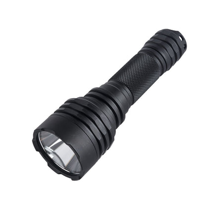 Lampe torche tactique PoleShine - 1050 lumens | Portée 1000m | 5 modes | Strobe + SOS | Rechargeable | Étanche | C8SG