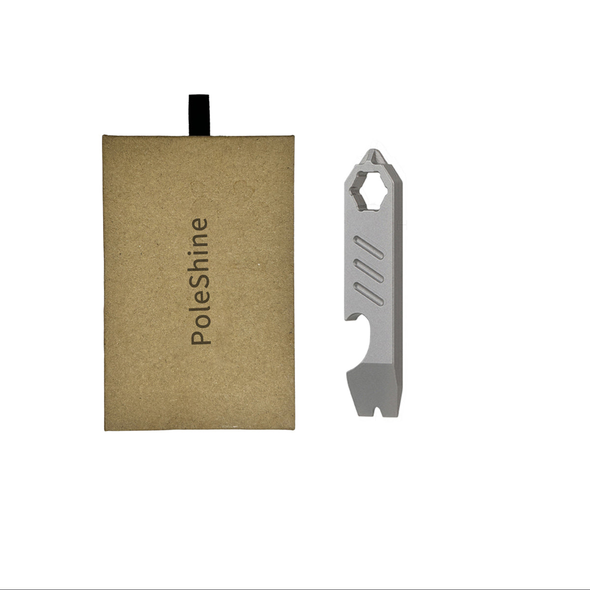 Poleshine Titanium Alloy Mini Crowbar